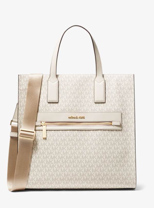 Damske Prenosná Taška Michael Kors Kenly Large Logo Viacfarebný - Kabelky Michael Kors Vypredaj | GXFRI-0672